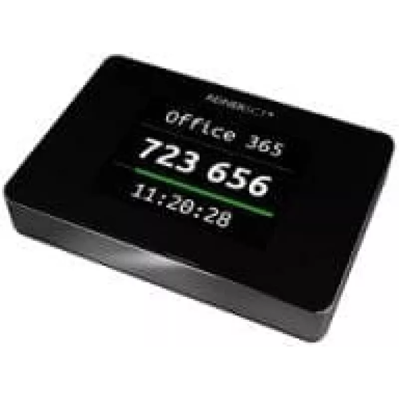 Autenticador de dois fatores TOTP ReinerSCT mini, token de hardware compacto para palavras-passe de uso único baseadas no tempo