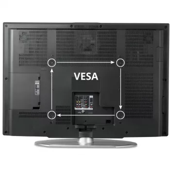 Adaptador VESA Goobay Wentronic para suporte de parede de TV, preto – para ampliar as medidas VESA de um suporte de parede de TV (63267)