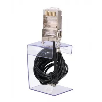 Cabo de rede UBIQUITI TOUGHCable RJ-45 Cat5e 1 m, preto, ficha RJ-45