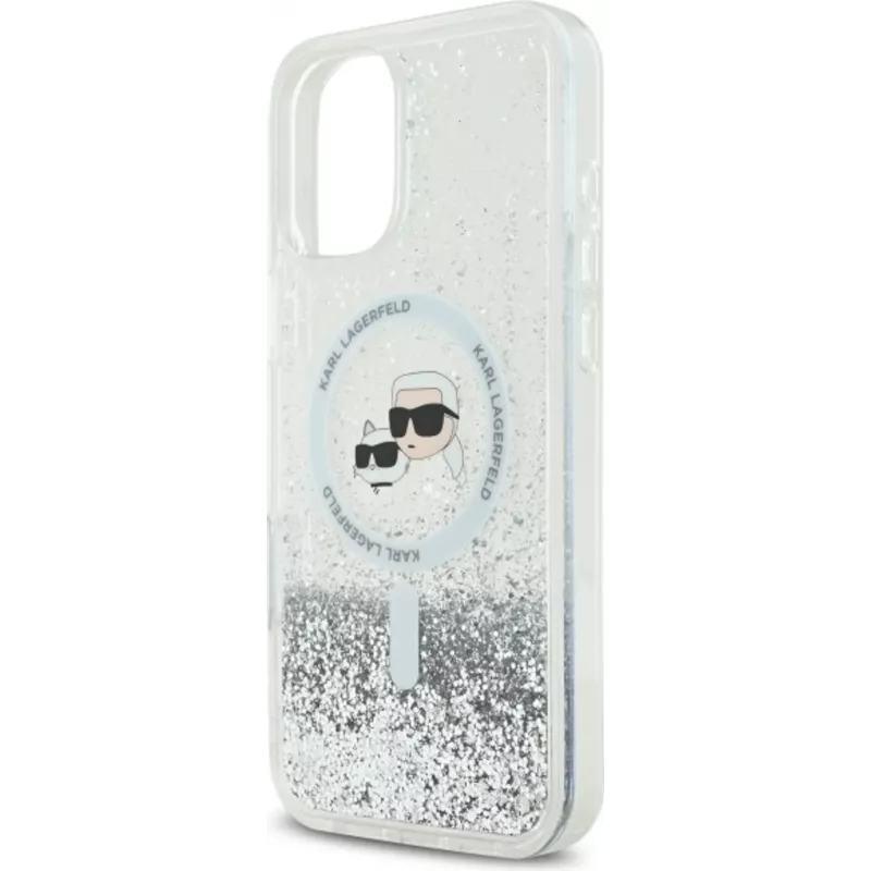 Karl Lagerfeld | KLHMP16MLGKCSGH | Capa traseira | iPhone 16 Plus | Apple | TPU/PC | Transparente
