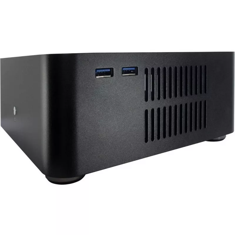 Inter-Tech A80 Small Form Factor (SFF) preto 60 W