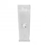 Conjunto de organizadores de cabos QOLTEC 52236 — 100 unid., branco
