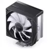 Arrefecedor de CPU Jonsbo CB40 preto ARGB Single-Tower 225W TDP, ventoinha PWM de 120mm