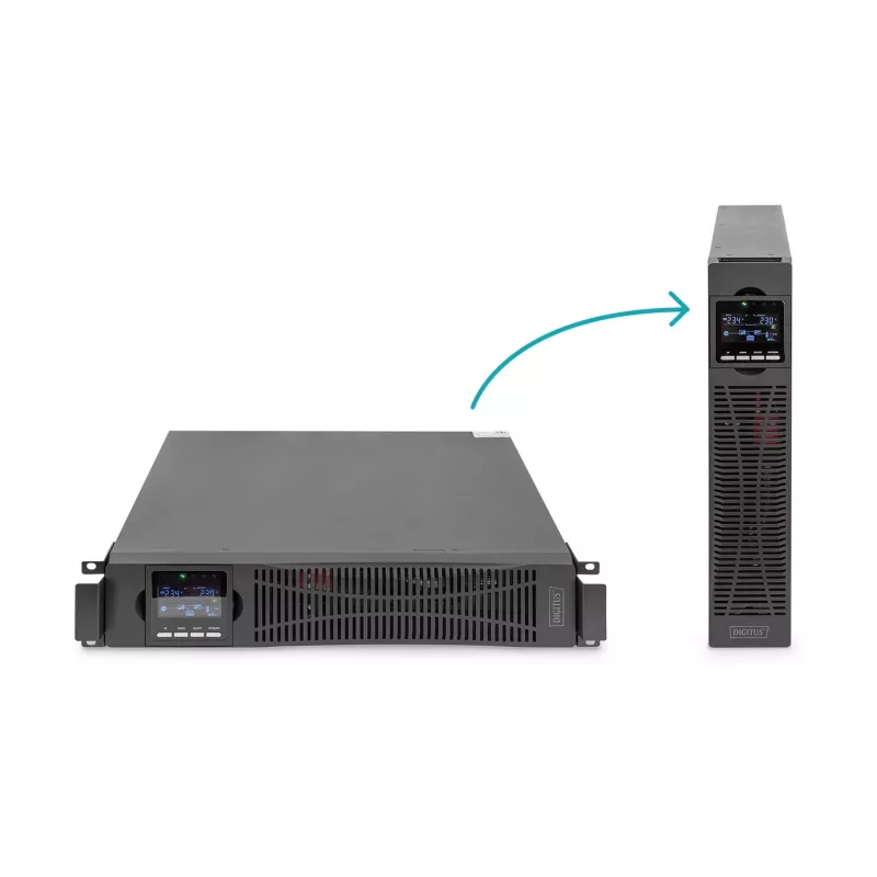 Sistema UPS Digitus OnLine 1000 VA / 1000 W