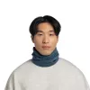 Buff Merino Midweight aquecedor de pescoço multifuncional azul