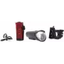 Conjunto de luz dianteira e traseira para bicicleta LED FISCHER 50688 — 45 lux, até 20 horas de autonomia