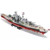COBI 4839 Historical Collection conjunto de blocos de construção couraçado Tirpitz, 2810 elementos, 1:300