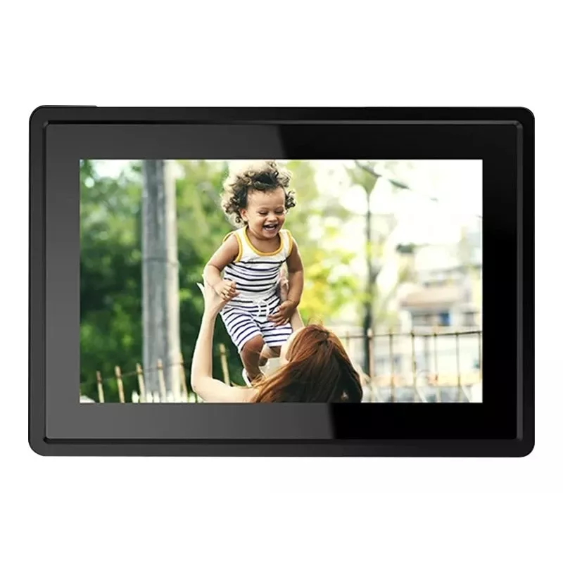 Denver PFF-1021BLACK moldura digital preta 25,6 cm (10,1 polegadas) ecrã tátil Wi-Fi