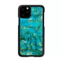 Capa para smartphone iKins para iPhone 11 Pro – flores de amendoeira preta, capa de proteção