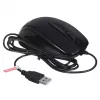 Rato Activejet AMY-083 com fios USB (ótico; 1000 DPI; preto)