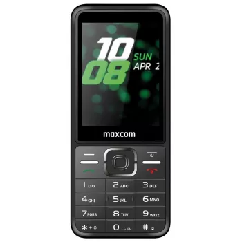 MAXCOM MM 244 Telemóvel Clássico Preto