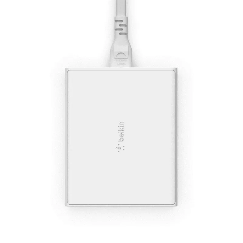 Carregador de interior Belkin WCH010VFWH cabo de 2 m 2 portas USB Type-C branco