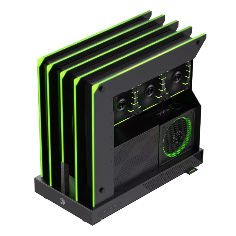 Caixa Gamemax | BLADE CONCEPT | preto | ATX | fonte de alimentação não incluída
