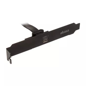 Cabo USB Akasa AK-CBUB37-50BK 0,5m USB 3.2 Gen 2 preto