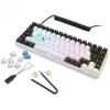 Sharkoon SKILLER SGK50 S3 Teclado Gaming USB QWERTY russo branco