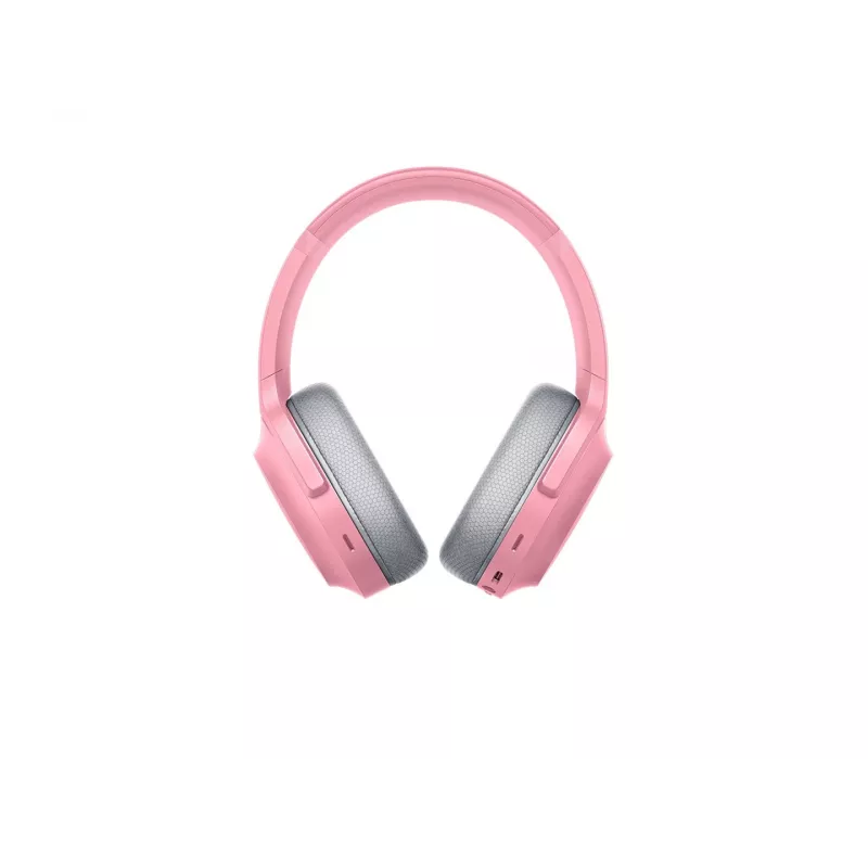 Headset Razer Barracuda sem fios arco Gaming USB Type-C Bluetooth cinzento, rosa