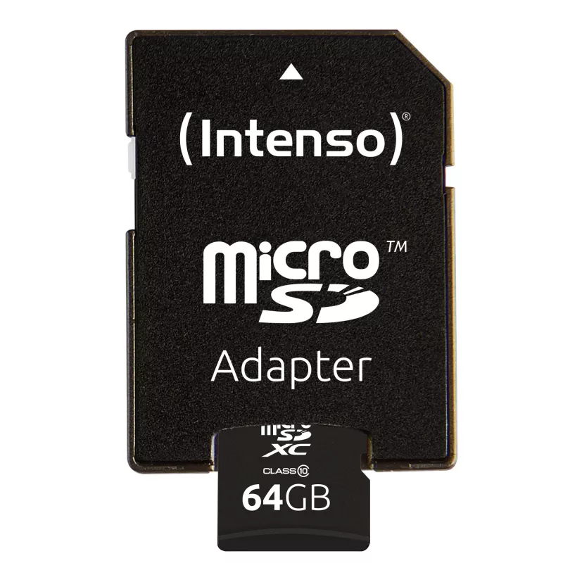 Cartão MicroSD Intenso 64GB MicroSDXC Class 10
