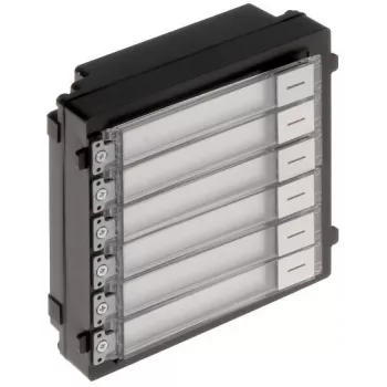 Módulo de chamada (6 botões) HIKVISION DS-KD-KK