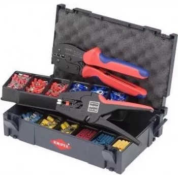 Conjunto de ferramentas de cravar cabos Knipex 97 90 22