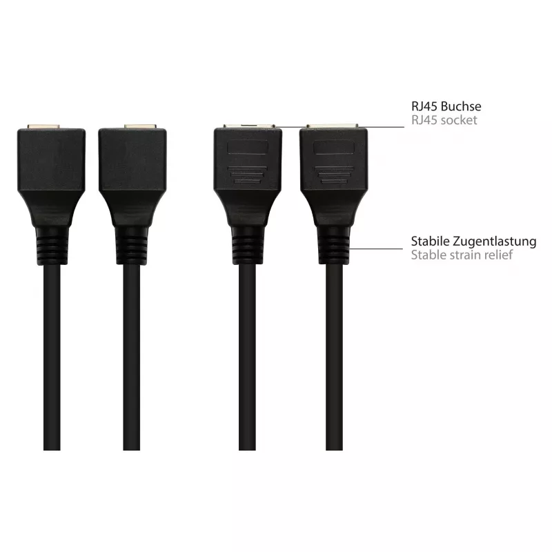Cabo adaptador Good Connections RJ45 para RS232 série