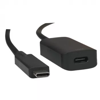 EFB-Elektronik Cabo de extensão USB 3.2 Gen2 10Gbit, ficha Type-C – conector fêmea Type-C