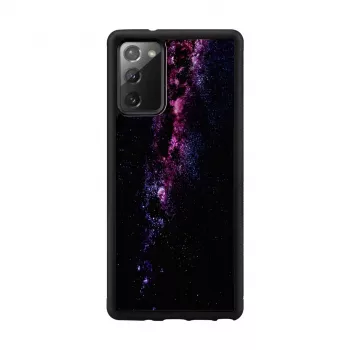 Capa de proteção iKins para Samsung Galaxy Note 20 — Milky Way preto