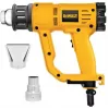 Soprador de ar quente DeWalt D26411 — 1800 W, punho de pistola, máx. 600 °C, fluxo de ar de 450 l/min, amarelo