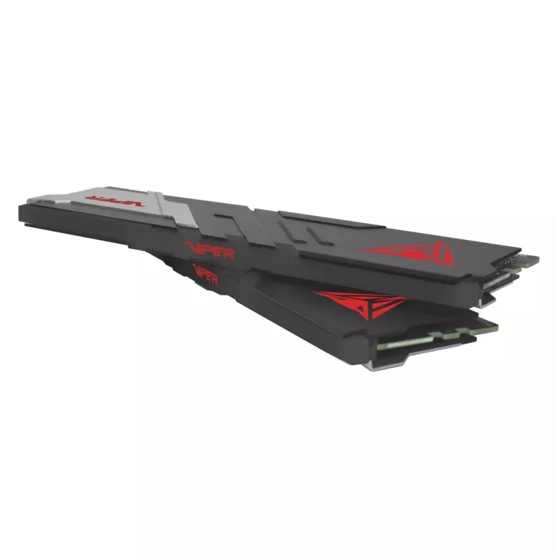 DIMM 32 GB DDR5-6000 (2x 16 GB) kit dual, memória RAM preta, PVV532G600C30K, Viper Venom, INTEL XMP, AMD EXPO