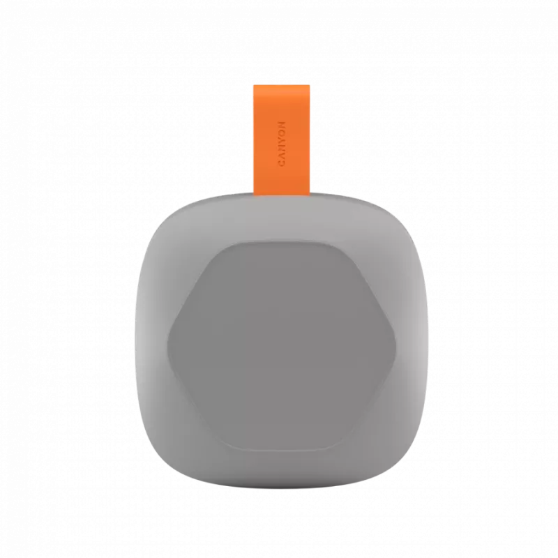 Altifalante portátil CANYON HEXAGON 10 TWS cinzento laranja