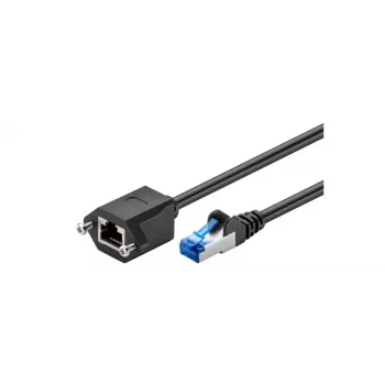Cabo de rede Microconnect SFTP6A03EXT preto 3 m Cat6a S/FTP (S-STP)