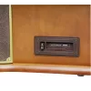 Denver MCR-50MK3 aparelhagem retro com gira-discos, CD/MP3, leitor de cassetes e rádio, 2 x 2,5 W, acabamento em madeira
