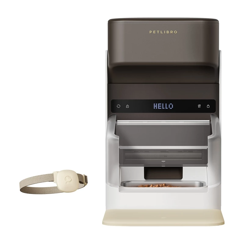 Comedouro inteligente RFID Petlibro com coleira, 3L