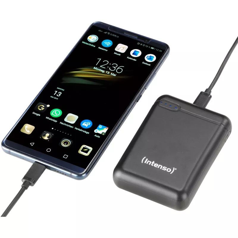 Intenso XS10000 polímero de lítio (LiPo) 10000 mAh preto