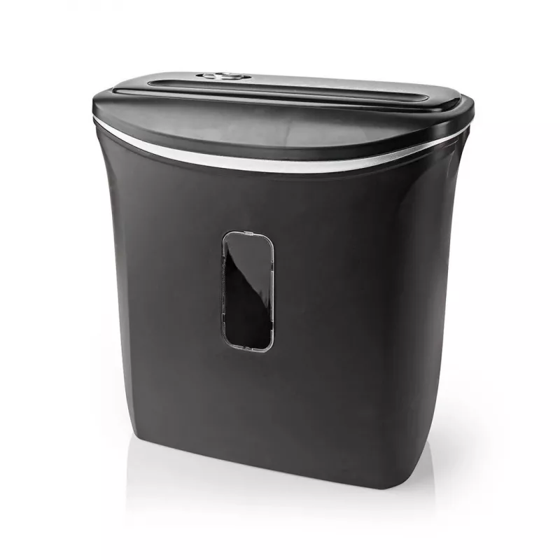 Destruidor de documentos Nedis PASH120BKA4 Corte em tiras 22 cm Preto