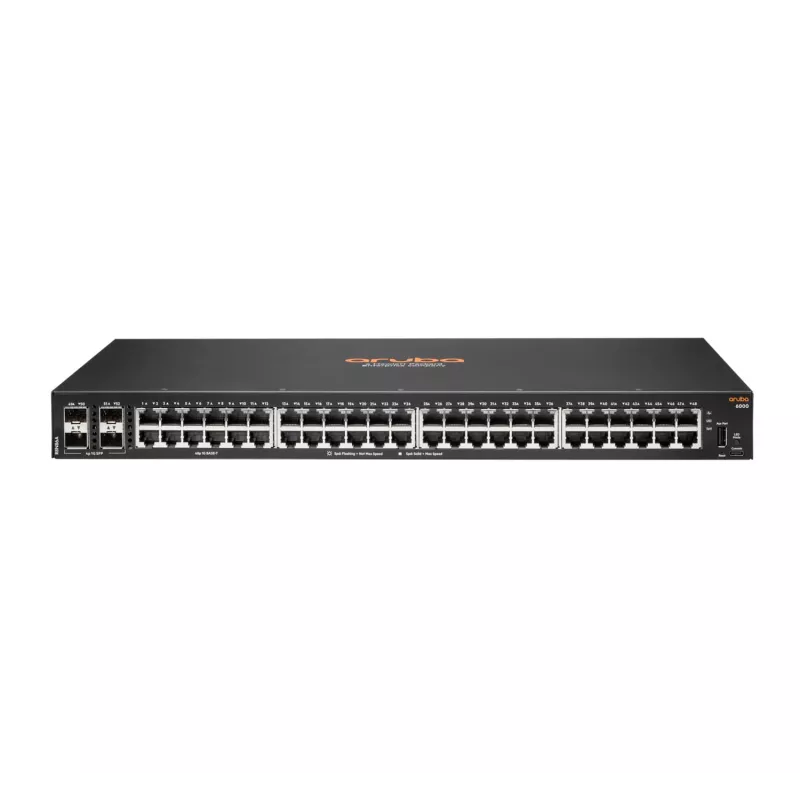 HPE Aruba Networking CX6000 switch de 52 portas (R8N86A) [48x Gigabit LAN, 4x SFP]