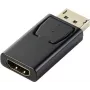 Adaptador DisplayPort / HDMI Renkforce RF-5506962 [1x ficha DisplayPort - 1x conector fêmea HDMI] preto contactos banhados a ouro (RF-5506962)