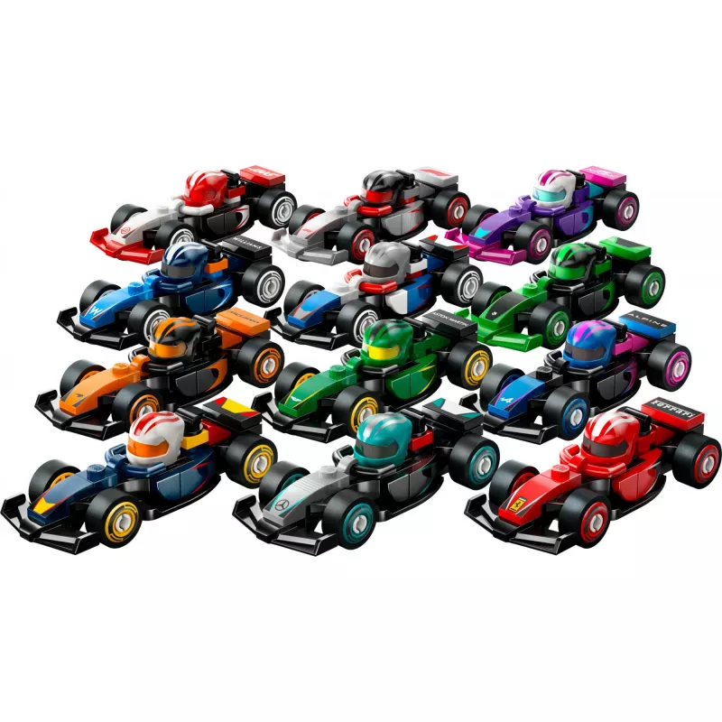 LEGO Minifigures 71049 Carros de corrida F1, de coleção, artigo sortido