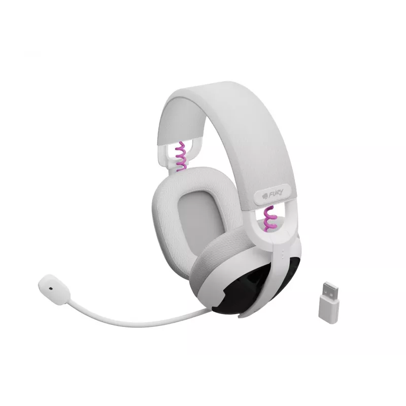 Fury Fukiya F6 Auscultadores sem fios, branco