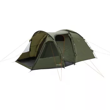 Tenda de cúpula Easy Camp Kinn 5 verde 5 pessoas hastes rígidas impermeável