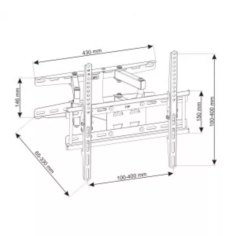 Suporte de parede ART RAMT ADUX150
