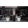 Aquecedor a gás SUNRED Flame Torch | SFT15B | aquecedor de terraço | 12000 W | preto
