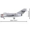 COBI Historical Collection Guerra da Coreia MIG-15 Código NATO Fagot Jato soviético