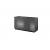 Aparador Cama Sideboard 2D REJA cinzento grafite brilhante/cinzento grafite brilhante