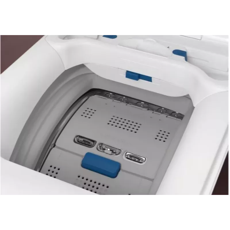 Máquina de lavar de carga superior Electrolux EW6TN4062P, 6 kg, 1000 rpm, 40 L/ciclo, 890x400x600 mm, branco