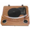 Adler AD 1914e gira-discos com USB, Bluetooth, 33 1/3 e 45 rpm, cápsula cerâmica, altifalantes integrados de 2x0,8 W, saída RCA