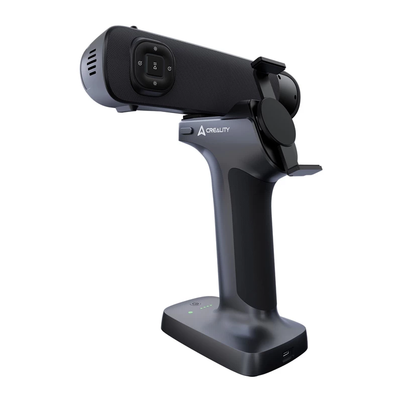 Scanner 3D Creality Sermoon X1 — precisão 0,02 mm, Wi‑Fi 6, 34 lasers, NIR, preto