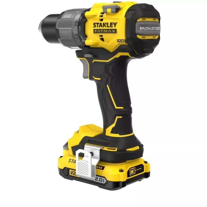 Berbequim aparafusador a bateria STANLEY FatMax V20 SFMCD726D2K 18V, 2x 2Ah Li-Ion, 80 Nm, 2 velocidades, LED