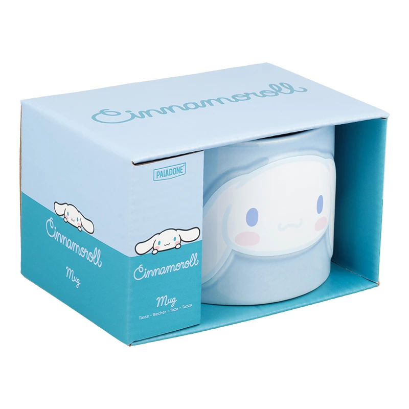 Caneca Paladone Paladone Cinnamoroll caneca em relevo – caneca de cerâmica com design Cinnamoroll em relevo