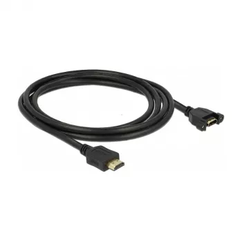 Cabo HDMI DeLOCK 85464 2 m HDMI Type-A standard preto