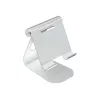 TERRATEC iTab M - Suporte para smartphone / tablet - alumínio - prateado - tamanho do ecrã: 8,8-25 cm (3.5-10) - suporte de mesa (219728)